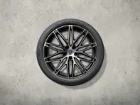 Set di ruote e pneumatici estivi RS Spyder da 22", nero lucido. Porsche Macan-e - 95C044660H